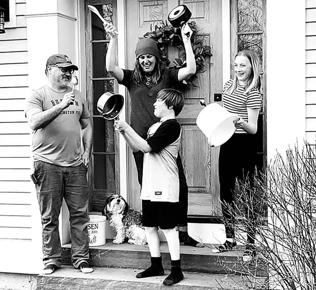The Friesen family - COURTESY OF JAMIE CUDNEY