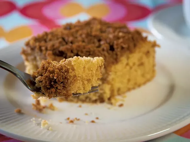 Mom's coffee cake - ANDY BRUMBAUGH