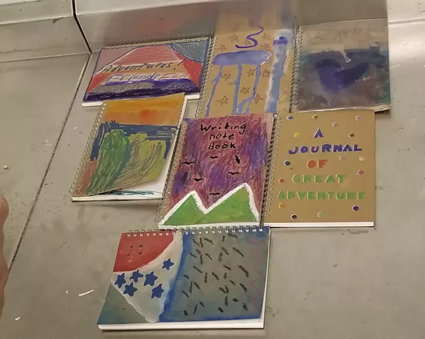 Poetry journals created by the Superhero 6