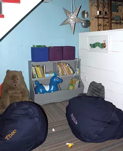 A reading corner - MARY ANN LICKTEIG