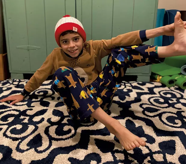 Balancing Bear pose