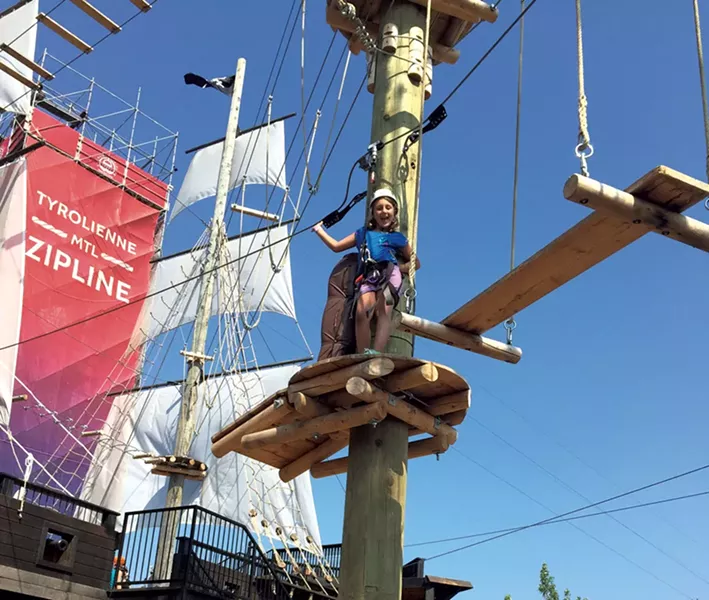 Mira, 13 feet off the ground