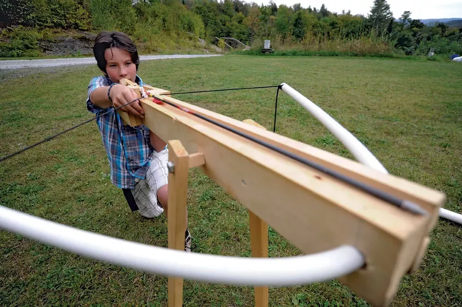 Torin and his ballista - JEB WALLACE-BRODEUR