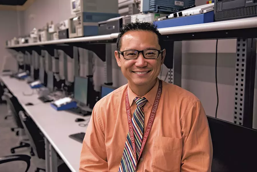 STEM Academy coordinator Fieh Chan - CALEB KENNA