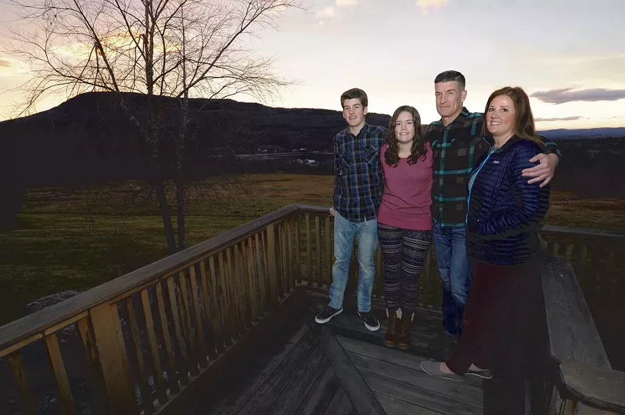Dad: Art Mathisen, 44, chief operating officer, Copley Hospital - Mom: Jenni Mathisen, 43, stay-at-home mom - Kids: sons Blair, 20 (not pictured), and Sam, 15; daughter, Emma, 17