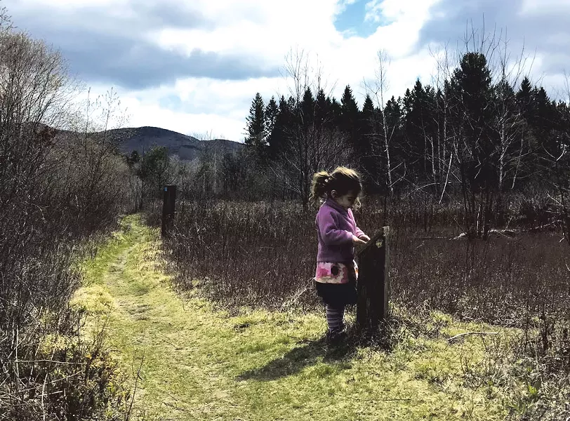 Zara Trump on the Robert Frost Interpretive Trail - MEGAN JAMES