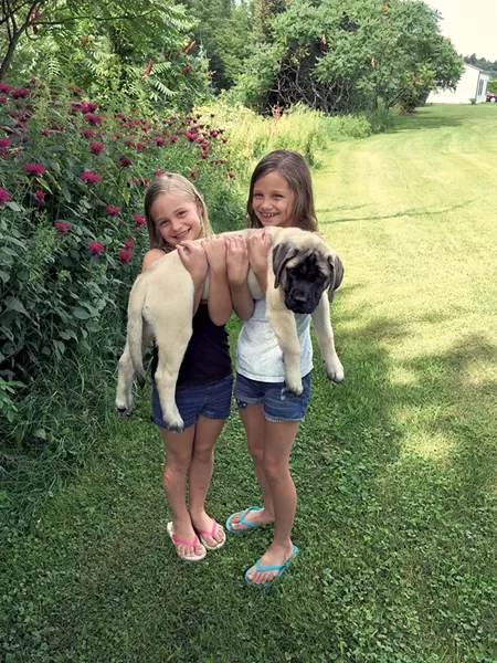 Ari and Ellie with Remi