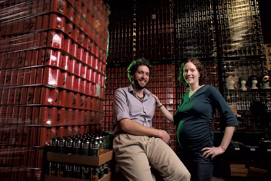 Ricky and Kelly Klein of Groennfell Meadery - MATTHEW THORSEN