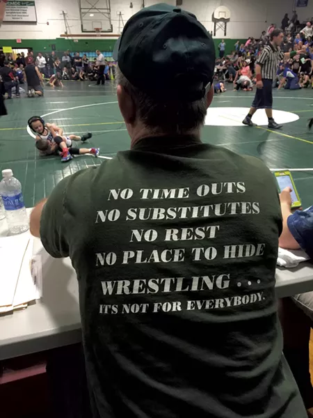 A Springfield parent at a 2016 K-6 tournament - CATHY RESMER
