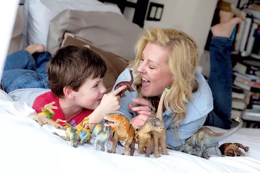 Nicole MIlls with son Henry - COURTESY OF NICOLE MILLS