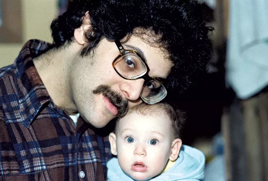 Marty Feldman with daughter Claire in 1980