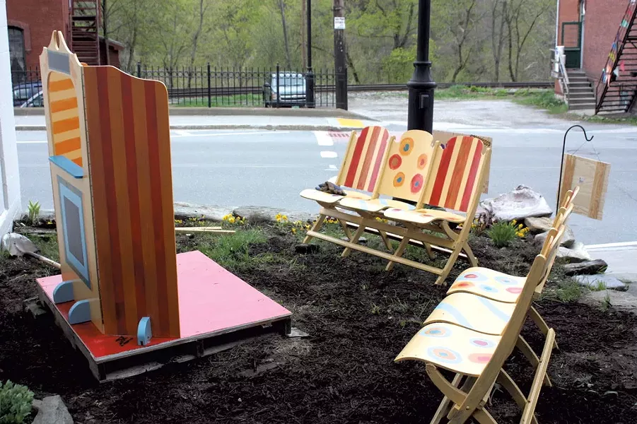 Community Workshop's pop-up theater
