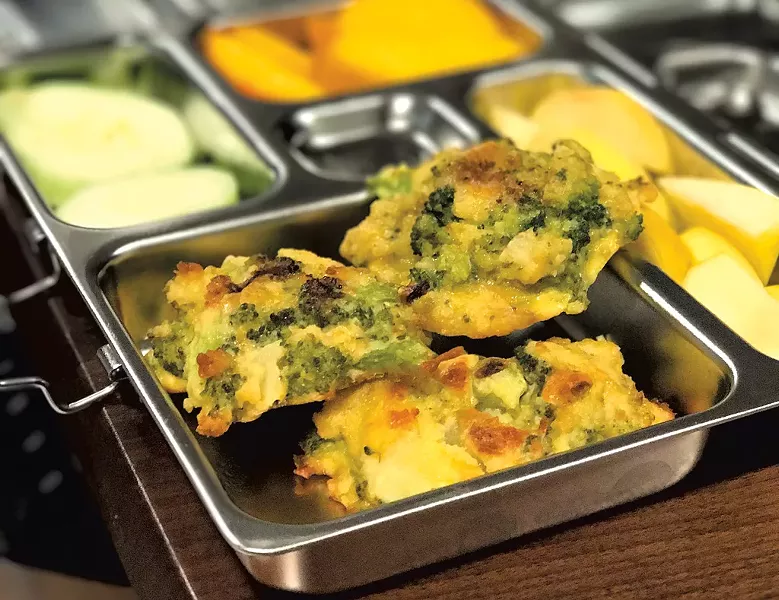 Broccoli and cheese patties - ALISON NOVAK
