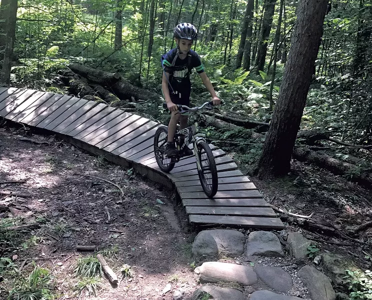 Noah Bousquet at Saxon Hill - COURTESY OF BROOKE BOUSQUET