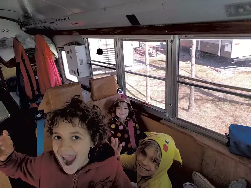 Enoch, Mitzi and Nahum - COURTESY OF GRACE AHMED