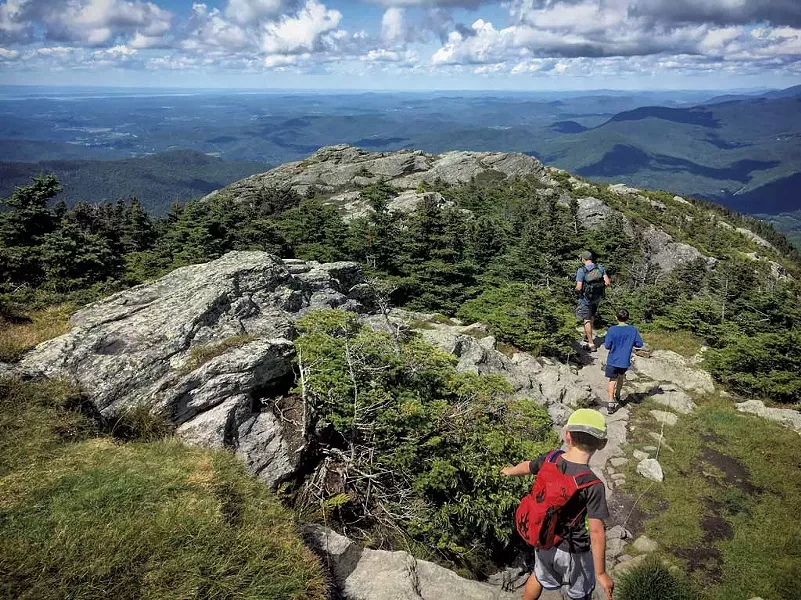 Camel's Hump summit - BROOKE BOUSQUET