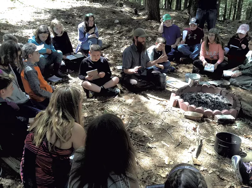 Nick Neddo instructing a group of students - COURTESY OF NICK NEDDO