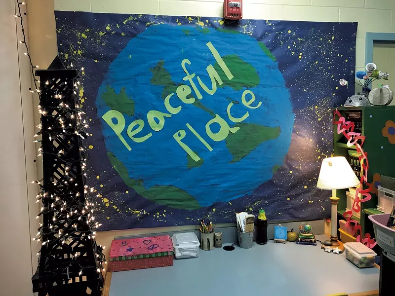 A spot for practicing mindfulness