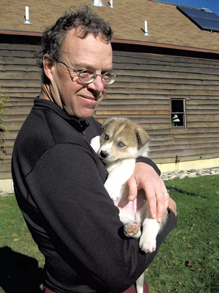 Rob Farley and Winston - COURTESY OF OCTOBER SIBERIANS
