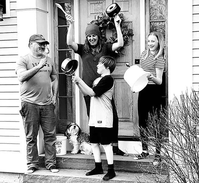 The Friesen family - COURTESY OF JAMIE CUDNEY