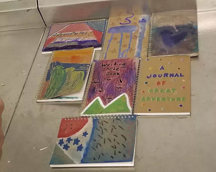 Poetry journals created by the Superhero 6