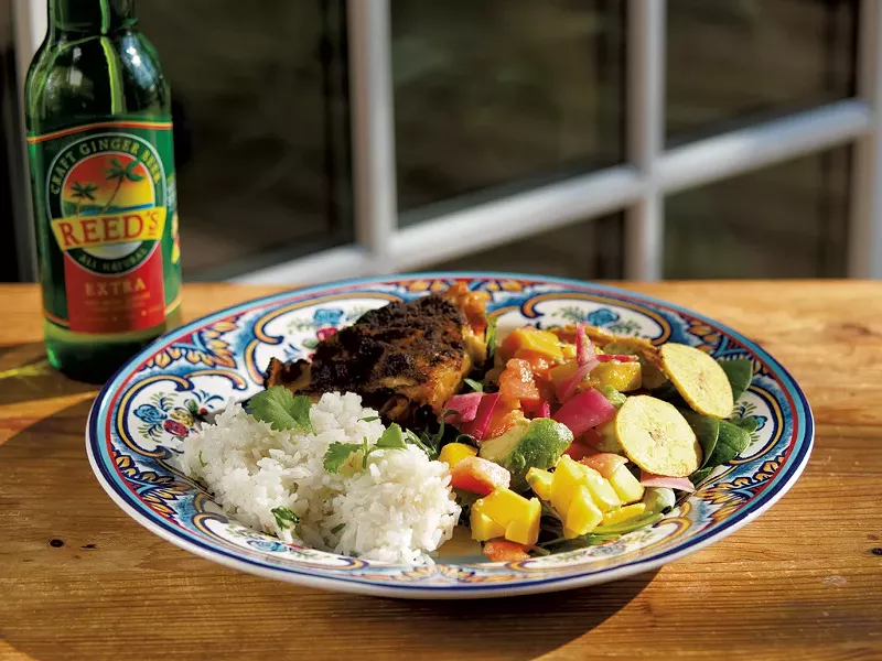 Caribbean-Inspired Salad - ANDY BRUMBAUGH