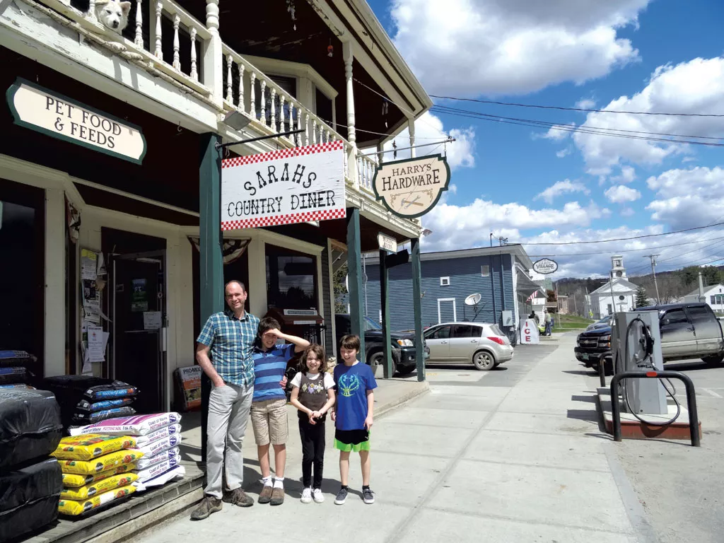 Lunch at an old-fashioned diner inside a hardware store - COURTESY OF LAURA SORKIN