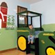Habitat: Farm-Themed Bedroom With Tractor Bed