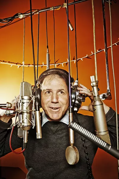 Dave Feeny: Sometimes he just lets things happen in the studio. Sometimes he has to make them happen. - DOUG COOMBE