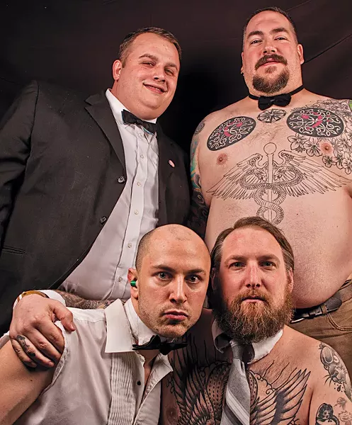Meet the Golden Torsos clockwise from top-left: Mark Paul, Henry Pardike, Mike Durgan and Jeff Porter. - ALEC LINTON