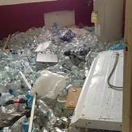 Flint resident finds thousands of bottles of water left behind in vacant church