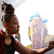 Detroit artist Sydney James is set to debut her first solo show