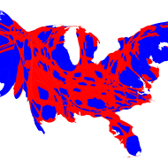 This University of Michigan professor created some election maps that actually make sense
