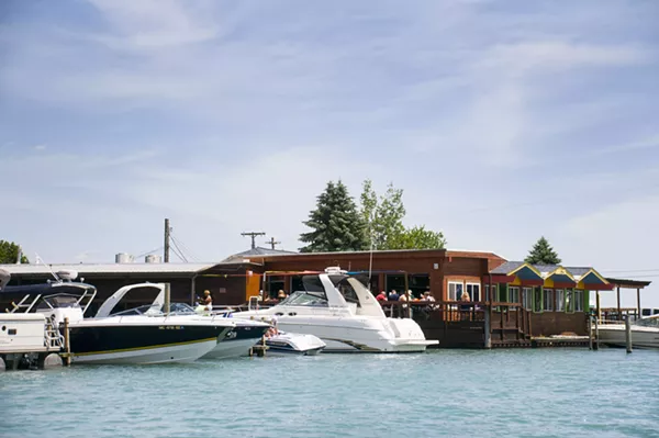 Brown's Bar, Harsen's Island. - TOM PERKINS