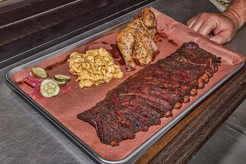 Woodpile BBQ Shack. - DONTAE ROCKYMORE