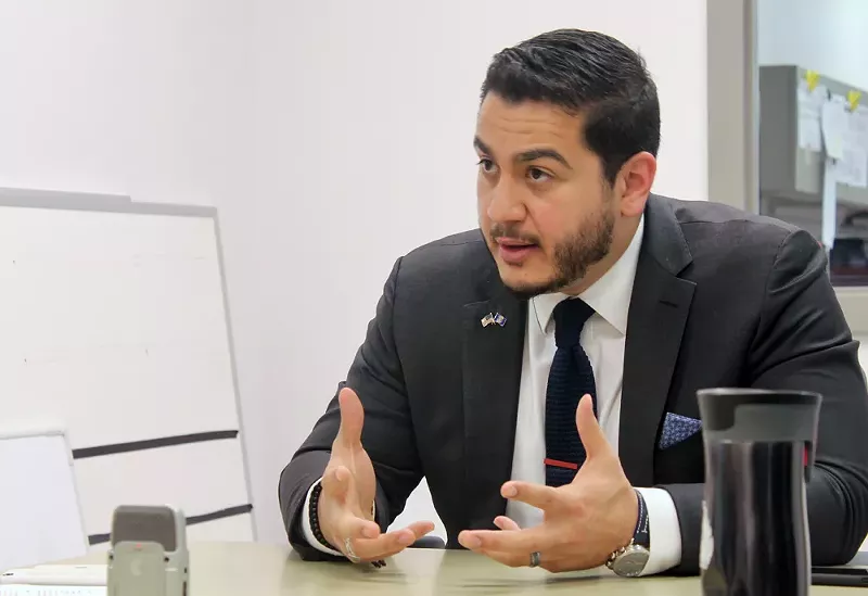 Abdul El-Sayed. - TOM PERKINS