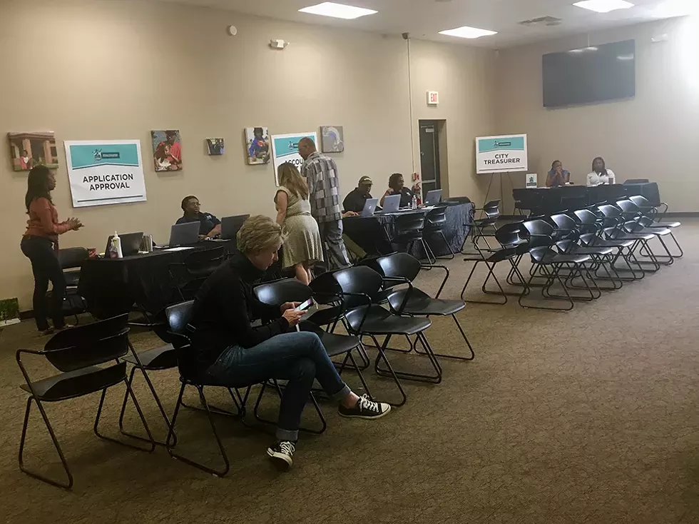 The city hosts an "escrow fair" in Detroit's 48215 zip code. - VIOLET IKONOMOVA