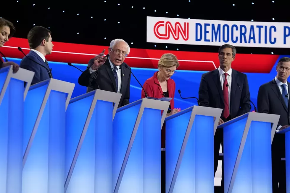 Sen. Bernie Sanders and Sen. Elizabeth Warren largely refused to follow CNN’s script. - CNN