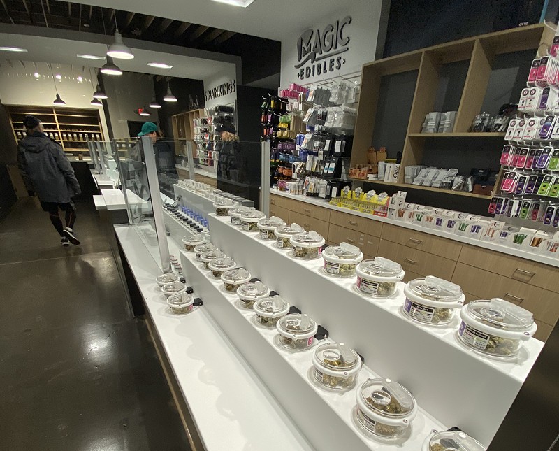 Ann Arbor's Exclusive Brands became the first store in Michigan to be granted a license to sell recreational marijuana. It has since been followed with Greenstone and Arbors Wellness, both also in Ann Arbor. - COURTESY OF EXCLUSIVE BRANDS
