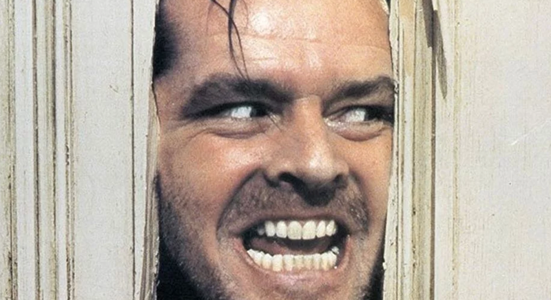 Jack Nicholson in 'The Shining' (1980). - WARNER BROS.
