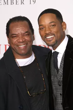 John Witherspoon with Fresh Prince star Will Smith. - SHUTTERSTOCK.COM