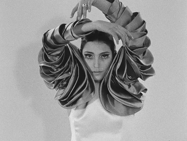 Benedetta Barzini during her modeling days. - COURTESY KINO LORBER