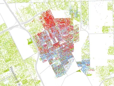 The Racial Dot Map Shows The World Just How Segregated Metro Detroit Is News Hits Racial Dot Map 2022