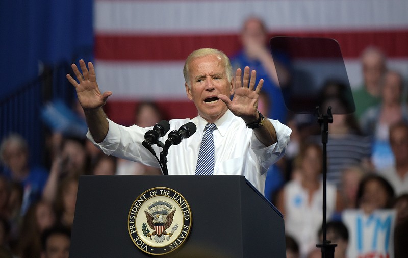 Former Vice President Joe Biden in 2016. - MATT SMITH PHOTOGRAPHER