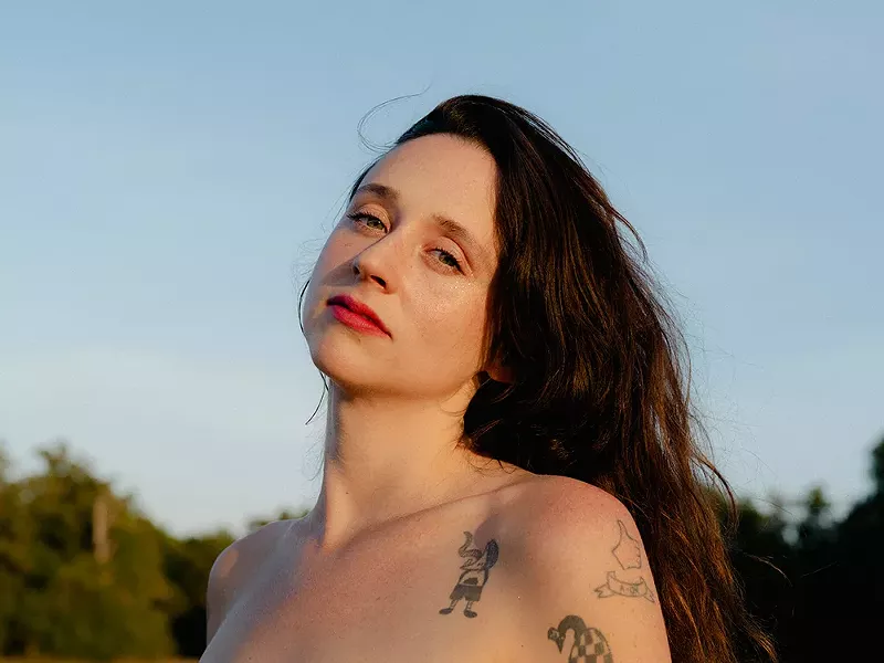 Katie Crutchfield performs as Waxahatchee. - MOLLY MATALON