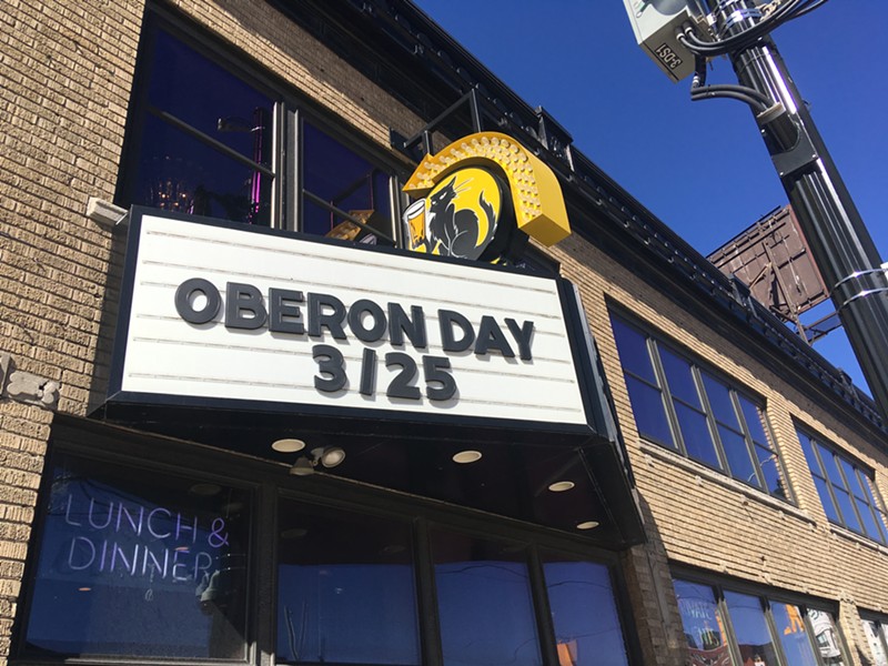 Detroit's HopCat celebrated Oberon Day on Monday, March 25. - LEE DEVITO
