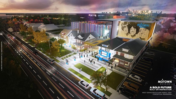 RENDERING COURTESY OF THE MOTOWN MUSEUM