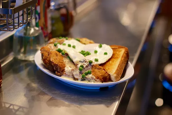 Chicken fried chicken from O.W.L. - PHOTO BY RYAN PATRICK HOOPER.