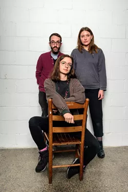 Stef Chura Band: Ryan Clancy, Stef Chura, and Cy Tulip - PHOTO BY DOUG COOMBE