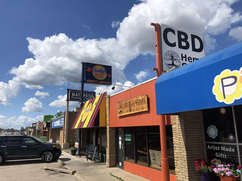 Royal Oak is considering allowing recreational marijuana stores along Woodward Avenue. - LEE DEVITO
